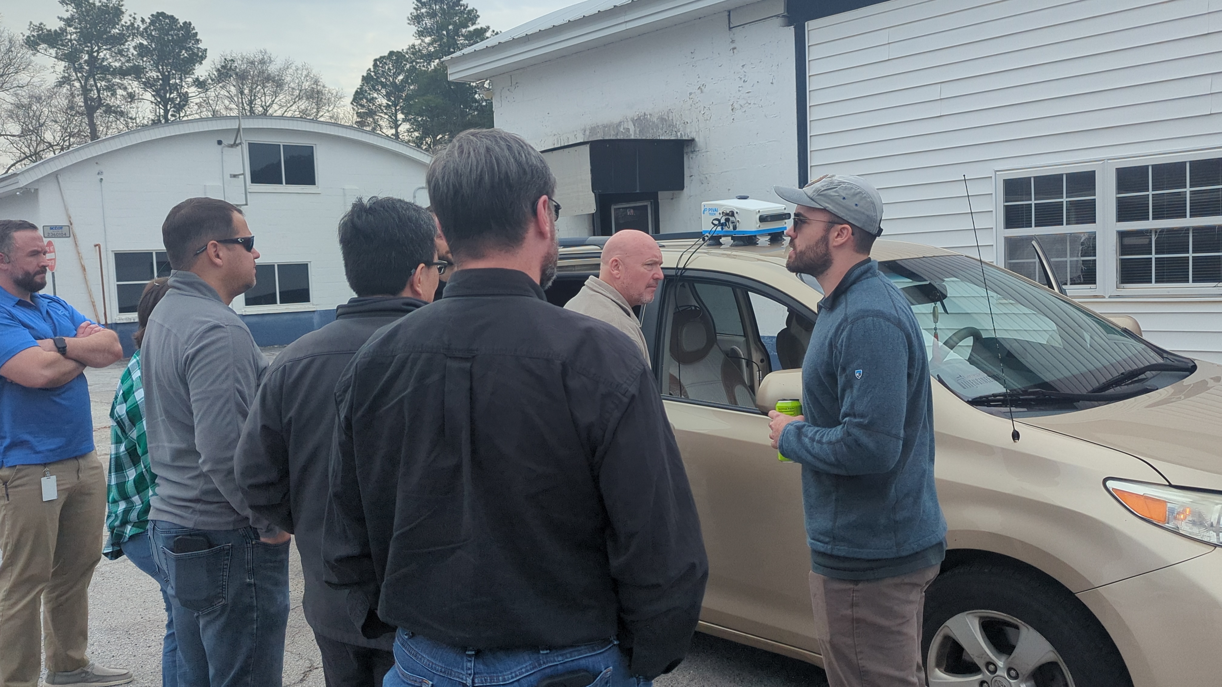 Newberry field demo — team and equipment